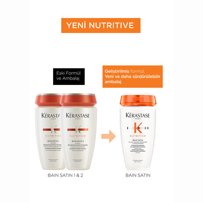 Nutritive Bain Satin Nemlendirici Şampuan