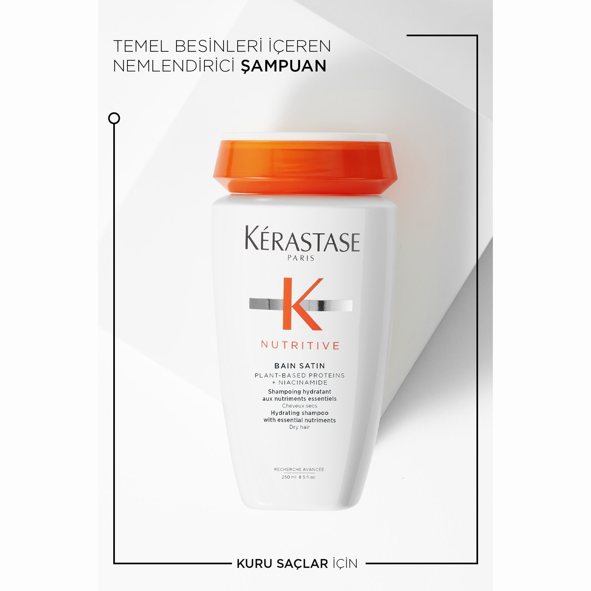 Nutritive Bain Satin Nemlendirici Şampuan