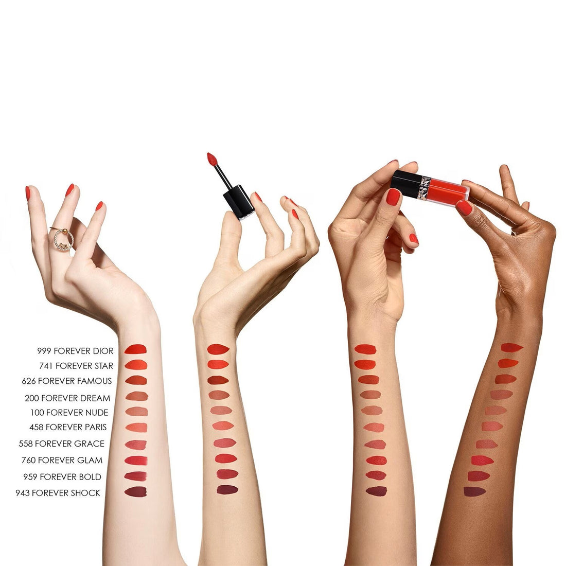 Rouge Dior Forever - Mat Bitişli Likit Ruj