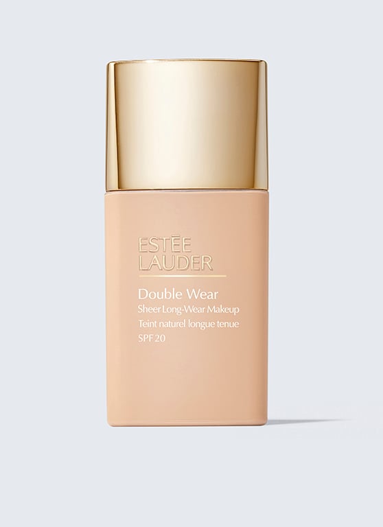 Double Wear Sheer Işıltı Ve Nem Etkili Hafif Dokulu Fondöten SPF 20